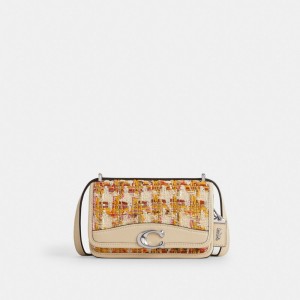 Coach Bandit In Tweed Tweed Crossbodytassen Dames Gekleurd | BE_CH14511