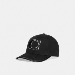 Coach Baseball Hoeden Heren Zwart | BE_CH79566