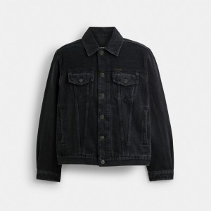 Coach Black Denim In Organic Cotton Jassen Heren Zwart | BE_CH14891