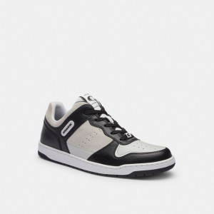 Coach C201 Sneakers Heren Zwart Wit | BE_CH47086