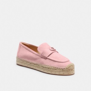 Coach Camilla Soft Espadrilles Dames Roze | BE_CH87760