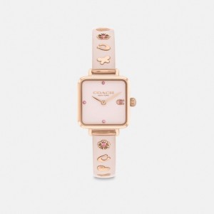 Coach Cass 22 Mm Blush Horloge Dames Roze | BE_CH60707