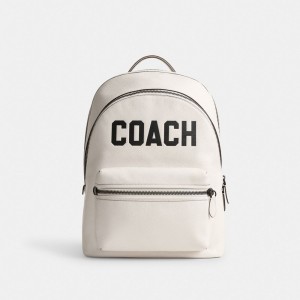 Coach Charter With Graphic Polished Pebble Leather Rugzakken Heren Gekleurd | BE_CH41299