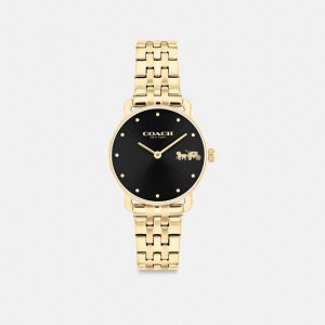 Coach Elliot 28 Mm Horloge Dames Goud | BE_CH41491
