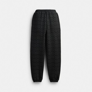 Coach Essential Signature Signature Joggingbroek Heren Grijs | BE_CH33207