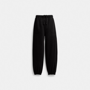 Coach Essential Solid Joggingbroek Heren Zwart | BE_CH13158