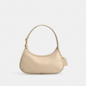 Coach Eve Brass Schoudertassen Dames Wit | BE_CH99733