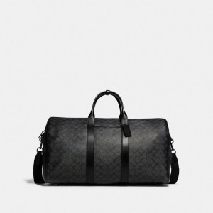 Coach Gotham In Signature Canvas Copper Plunjezak Heren Zwart | BE_CH82304