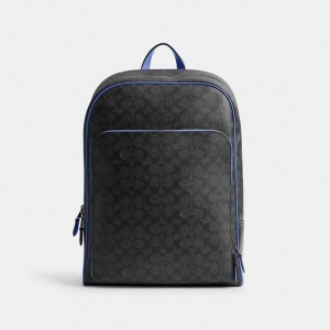 Coach Gotham In Signature Rugzakken Heren Grijs | BE_CH97812