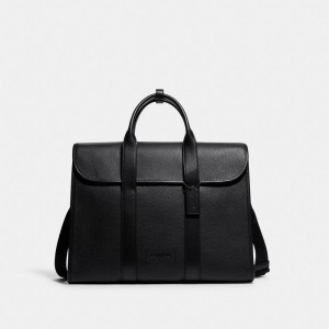 Coach Gotham Portfolio Copper Aktentas Heren Zwart | BE_CH89416