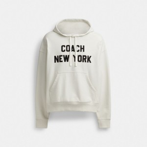 Coach Hoodie Cream Sweatshirts Heren Room | BE_CH61083