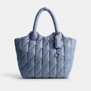 Coach Iris Tote Dames Zilver Blauw | BE_CH22705