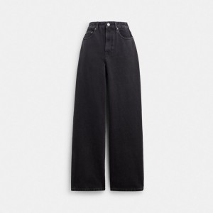 Coach Loose Fit In Organic Cotton Rok Dames Zwart | BE_CH31525