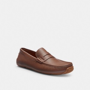 Coach Luca Mocassins Heren Bruin | BE_CH51614