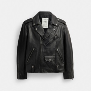 Coach Moto Jassen Dames Zwart | BE_CH29056