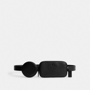 Coach Multi Pouch Belt Heuptas Heren Zwart | BE_CH11382