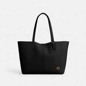 Coach North 32 Brass Tote Dames Zwart | BE_CH59168