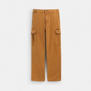 Coach Regenerative Cotton Broek Heren Bruin | BE_CH99388