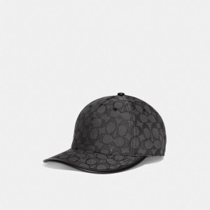 Coach Signature Jacquard Baseball Hoeden Heren Grijs | BE_CH11718