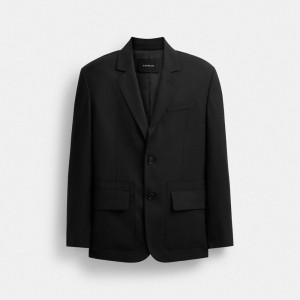Coach Tailoring Jassen Heren Zwart | BE_CH70488