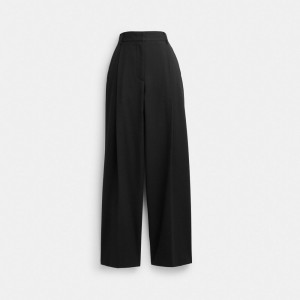 Coach Wide Leg Broek Dames Zwart | BE_CH89339